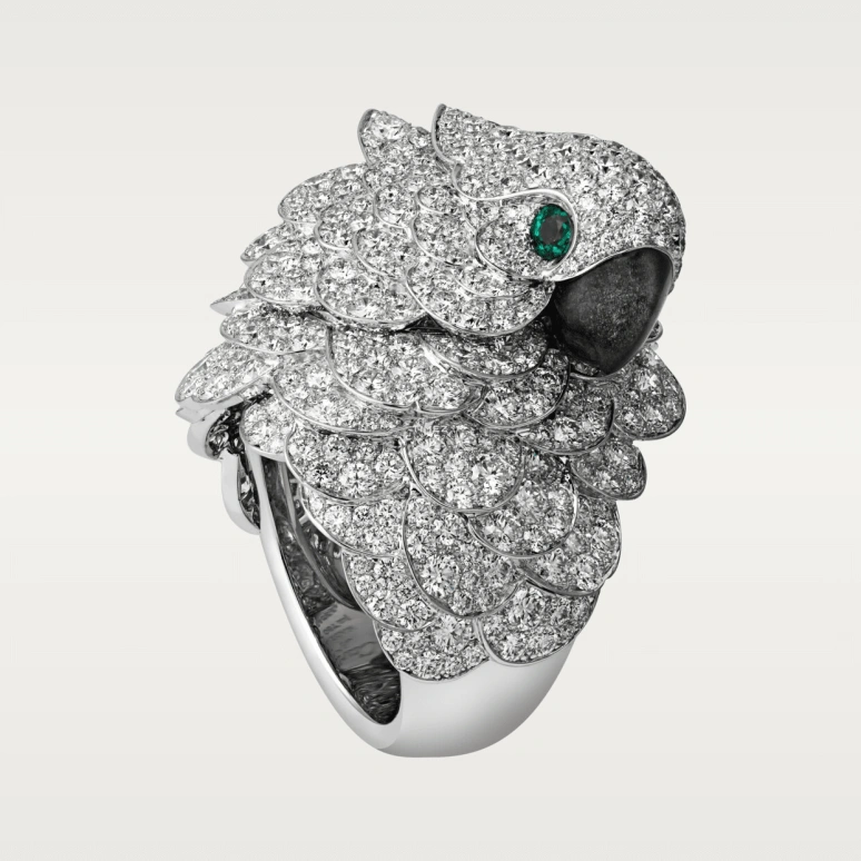 Cartier,High Jewelry Watches ,White Gold,Silver,Quartz,In-house Caliber,Sapphire,Crystal Glass,HPI00685