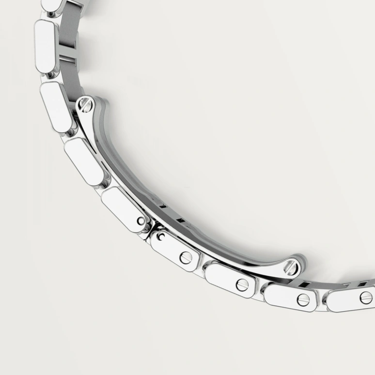 Cartier,Tank 25x20mm,25x20mm,Stainless Steel,Silver,Quartz,In-house Caliber,Sapphire,Crystal Glass,W51008Q3