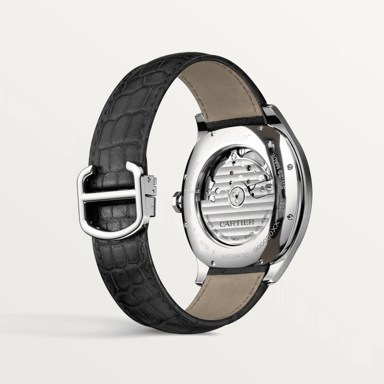 Cartier,Drive de Cartier 40mm,40mm,Stainless Steel,Black,Automatic,Day,48hours,WSNM0018