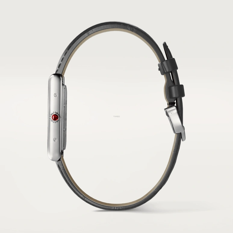 Cartier,Tank 33.70x25.50mm,33.70x25.50mm,Platinum,Grey,Handwound,38hours,In-house Caliber,WGTA0303