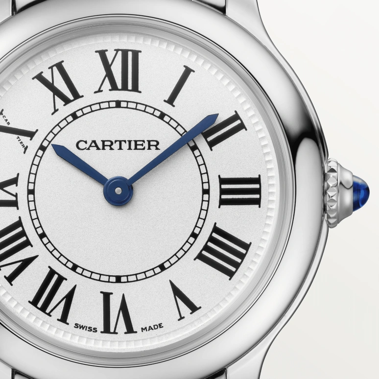 Cartier,Ronde de Cartier 29mm,29mm,Stainless Steel,Silver,Quartz,Sapphire,Crystal Glass,Round,WSRN0033
