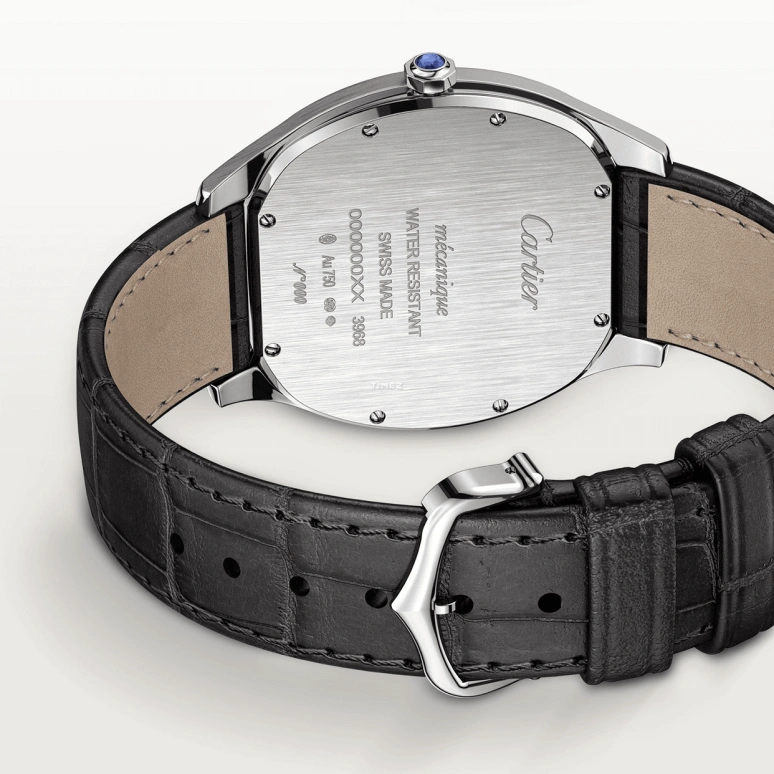 Cartier,Drive de Cartier 38x39mm,38x39mm,White Gold,Silver,Handwound,36hours,In-house Caliber,WGNM0007