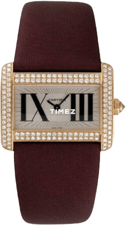 Cartier,Tank 31mm,31mm,Yellow Gold,Silver,Quartz,Sapphire,Crystal Glass,Square,WA301471