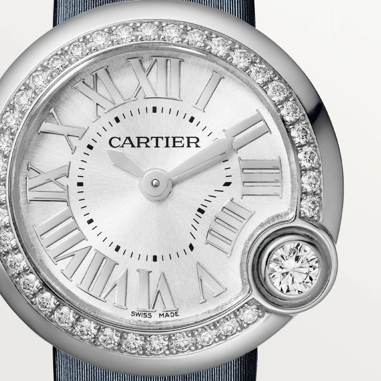 Cartier,Ballon Blanc de Cartier 26mm,26mm,Stainless Steel,Silver,Quartz,Sapphire,Crystal Glass,Round,W4BL0002