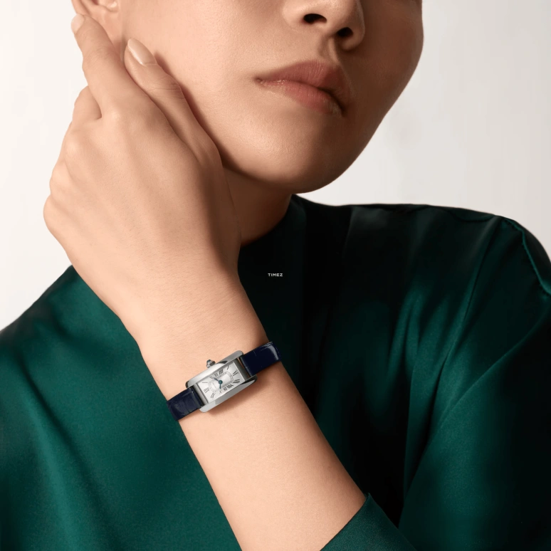 Cartier,Tank 28x15.20mm,28x15.20mm,Stainless Steel,Silver,Quartz,Sapphire,Crystal Glass,Rectangular,WSTA0116
