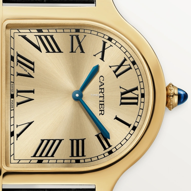 Cartier,Cloche 37.15x28.75mm,37.15x28.75mm,Yellow Gold,Gold,Handwound,38hours,In-house Caliber,Lu Han,WGCC0002