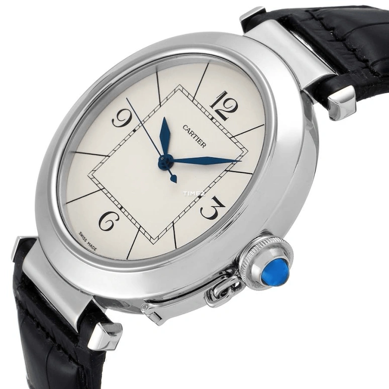 Cartier,Pasha de Cartier 42mm,42mm,Stainless Steel,Silver,Automatic,In-house Caliber,Sapphire,Crystal Glass,W3107255