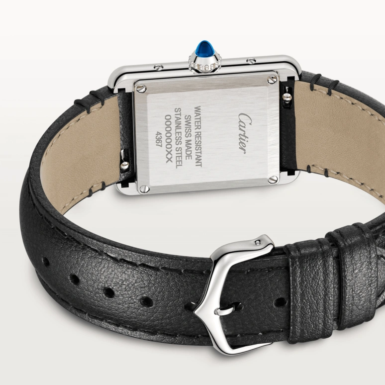Cartier,Tank 29.50x22mm,29.50x22mm,Stainless Steel,Silver,Quartz,Sapphire,Crystal Glass,Square,WSTA0060