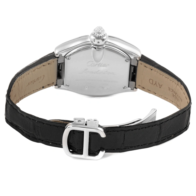 Cartier,Drive de Cartier 37x32.80mm,37x32.80mm,White Gold,Silver,Quartz,Day,In-house Caliber,WE500260