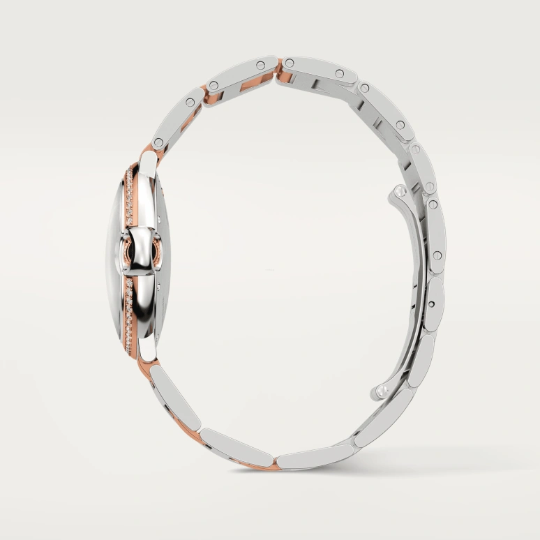 Cartier,Ballon Bleu de Cartier 36mm,36mm,Stainless Steel,Rose Gold,Silver,Automatic,Sapphire,Crystal Glass,Round,W3BB0024