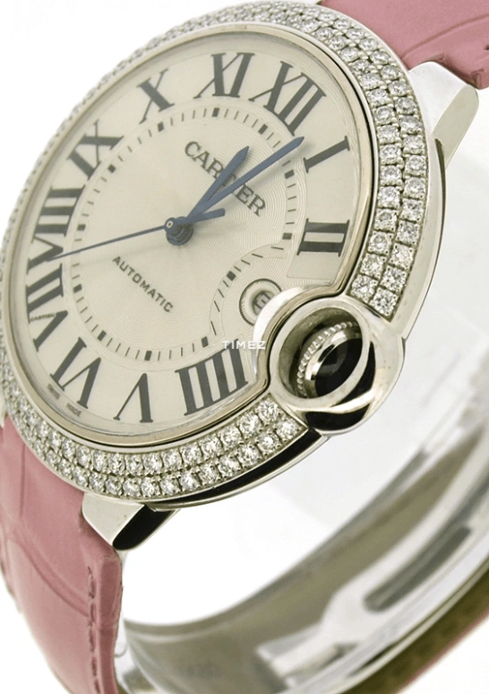 Cartier,Ballon Bleu de Cartier 42.10mm,42.10mm,White Gold,Silver White,Automatic,Day,42hours,WE900951
