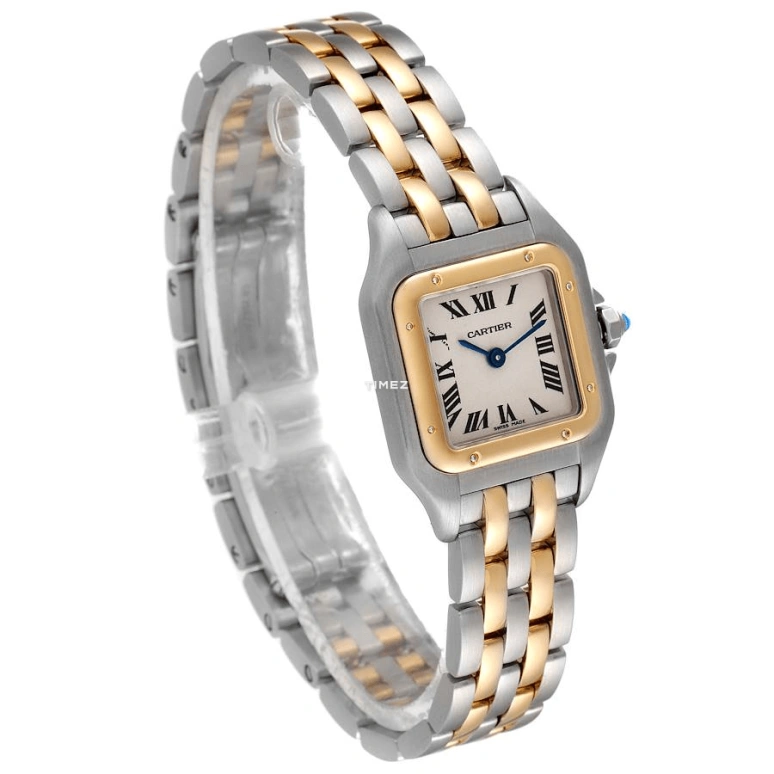Cartier,Santos de Cartier 21mm,21mm,Stainless Steel,Silver White,Quartz,Sapphire,Crystal Glass,Square,W25029B6
