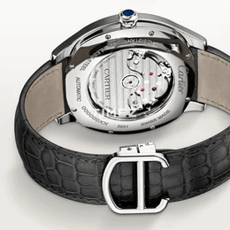 Cartier,Drive de Cartier 47x41mm,47x41mm,Stainless Steel,Silver,Automatic,Dule Time,Big Date,Day / Night Indication,WSNM0016
