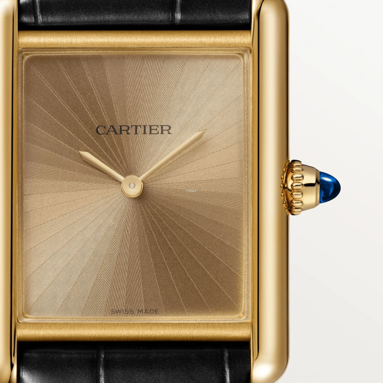Cartier,Tank 33.70x25.50mm,33.70x25.50mm,Yellow Gold,Gold,Handwound,38hours,In-house Caliber,WGTA0211