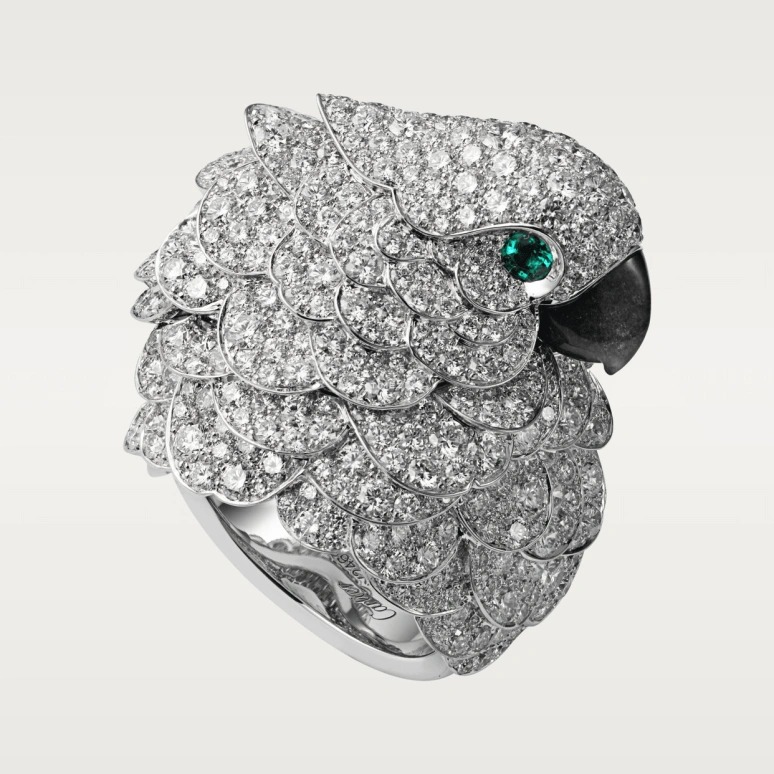 Cartier,High Jewelry Watches ,White Gold,Silver,Quartz,In-house Caliber,Sapphire,Crystal Glass,HPI00685