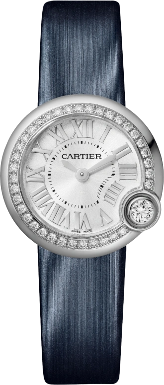 Cartier,Ballon Blanc de Cartier 26mm,26mm,Stainless Steel,Silver,Quartz,Sapphire,Crystal Glass,Round,W4BL0002