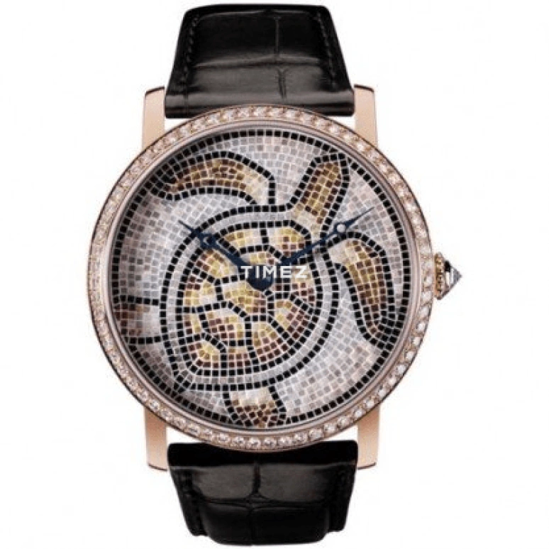 Cartier,Rotonde de Cartier 42mm,42mm,Rose Gold,Rose,Handwound,In-house Caliber,Sapphire,Crystal Glass,HPI00549