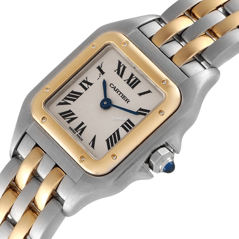 Cartier,Santos de Cartier 21mm,21mm,Stainless Steel,Silver White,Quartz,Sapphire,Crystal Glass,Square,W25029B6