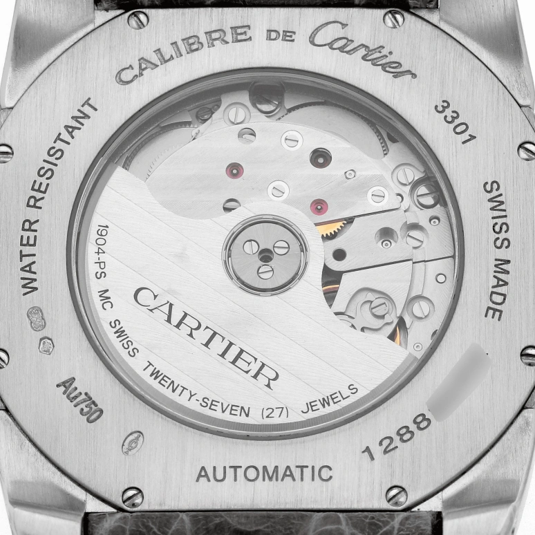 Cartier,Calibre de Cartier 42mm,42mm,White Gold,Silver,Automatic,Day,48hours,WF100003