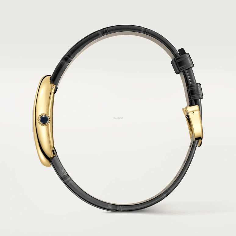 Cartier,Baignoire 31x23mm,31x23mm,Yellow Gold,White,Quartz,Sapphire,Oval,WGBA0042