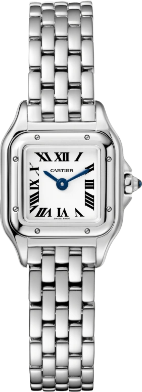 Cartier,Panthère de Cartier 25x19mm,25x19mm,Stainless Steel,Silver,Quartz,Sapphire,Crystal Glass,Square,WSPN0019