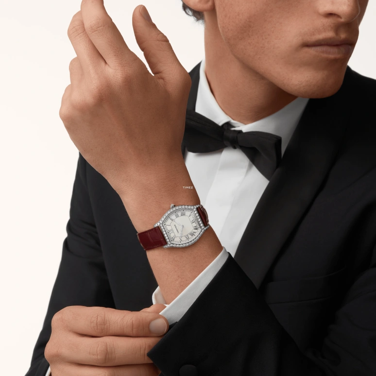 Cartier,Tortue 41.10x32.90mm,41.10x32.90mm,Platinum,Silver White,Handwound,36hours,In-house Caliber,WJTO0010