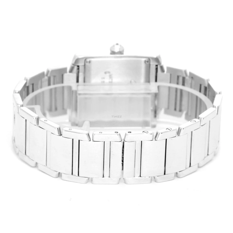 Cartier,Tank 25x30mm,25x30mm,White Gold,Blue,Quartz,Sapphire,Crystal Glass,Square,WE1020S3