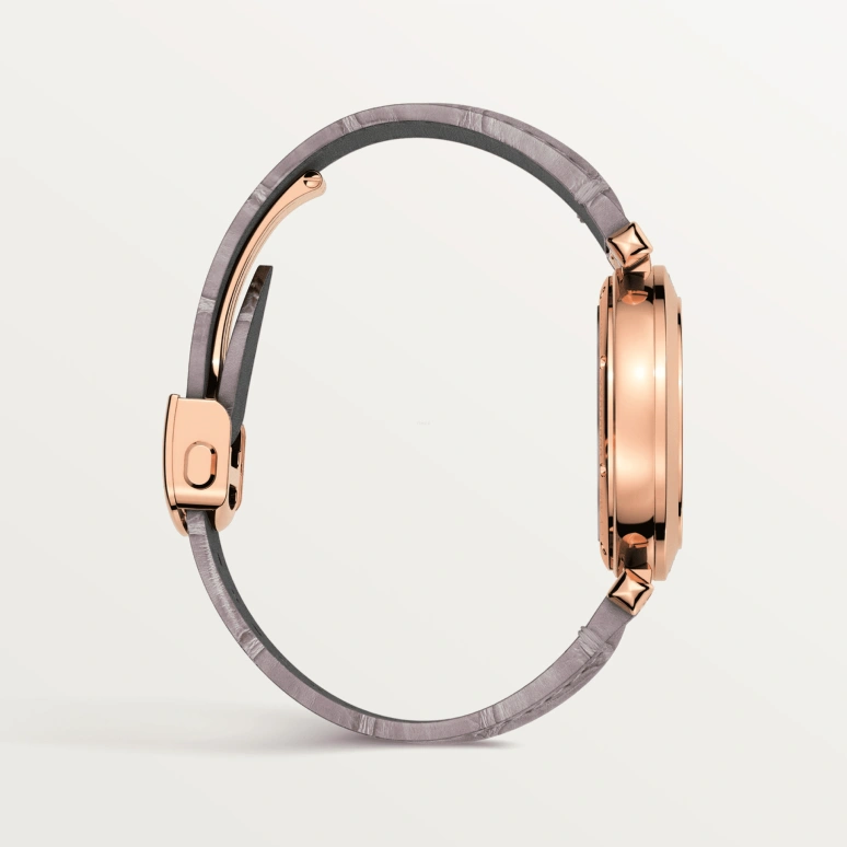 Cartier,Pasha de Cartier 35mm,35mm,Rose Gold,Silver,Automatic,42hours,In-house Caliber,WGPA0014