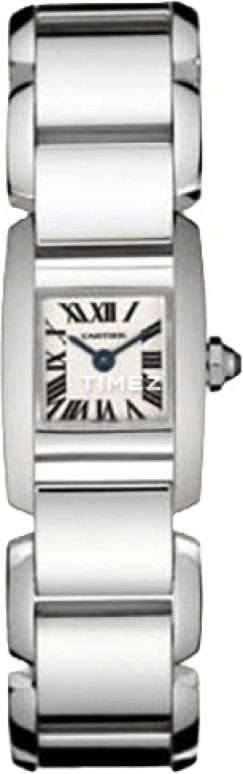Cartier,Tank 17x15mm,17x15mm,White Gold,White,Quartz,Sapphire,Crystal Glass,Square,W620029H