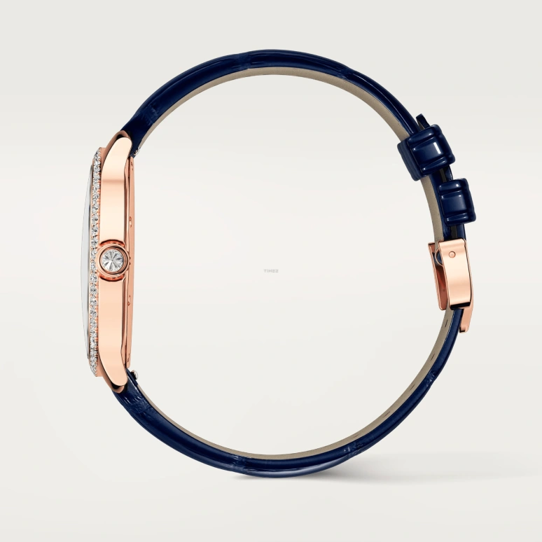 Cartier,Ronde de Cartier 36mm,36mm,Rose Gold,Cream,Quartz,Sapphire,Crystal Glass,Round,WJRN0011