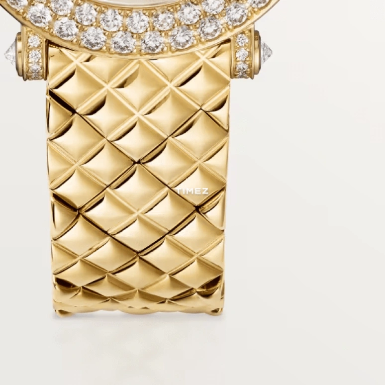 Cartier,Panthère Jewelry Watches 23.60mm,23.60mm,Yellow Gold,Gold,Quartz,Sapphire,Crystal Glass,Other,HPI01509