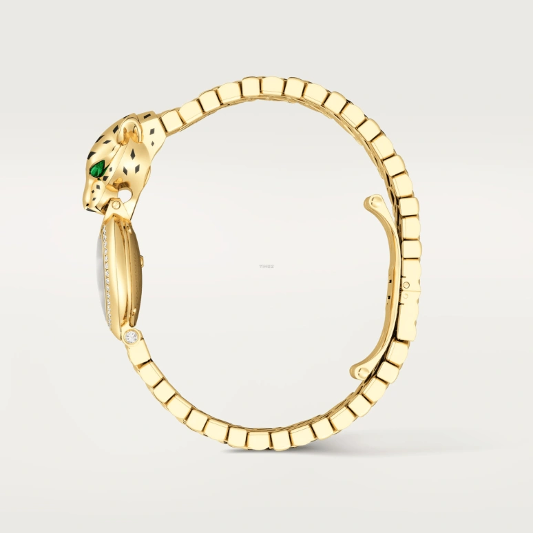 Cartier,Panthère de Cartier 23.60mm,23.60mm,Yellow Gold,Gold,Quartz,Glass,Round,HPI01725