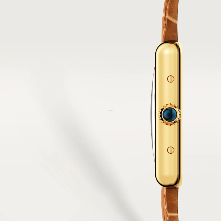 Cartier,Tank 29.50x22mm,29.50x22mm,Yellow Gold,White,Quartz,Sapphire,Crystal Glass,Rectangular,WGTA0342