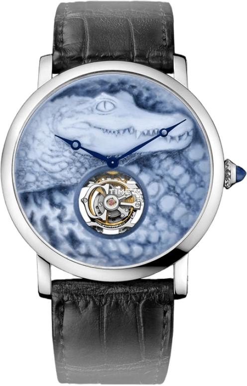 Cartier,Rotonde de Cartier 42mm,42mm,White Gold,Handwound,50hours,In-house Caliber,HPI00615
