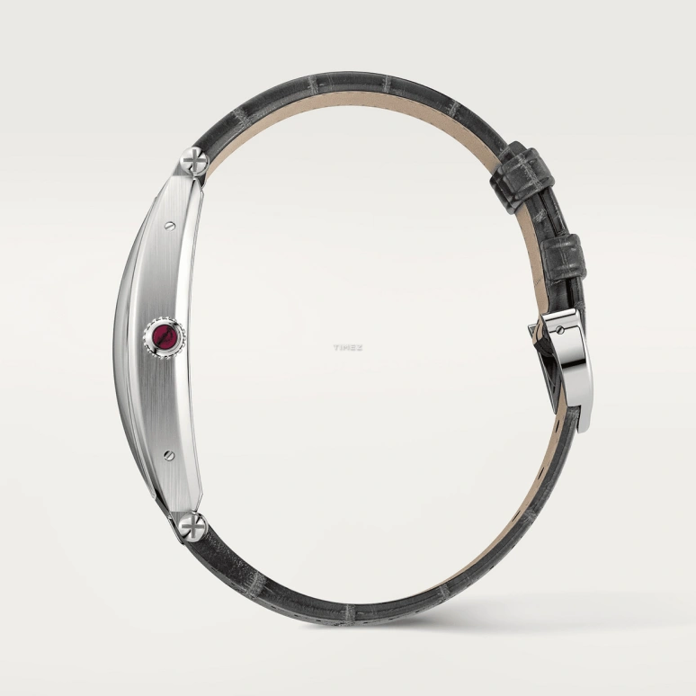 Cartier,Tonneau 46.10x26.20mm,46.10x26.20mm,Platinum,Silver,Handwound,38hours,In-house Caliber,WGTN0005