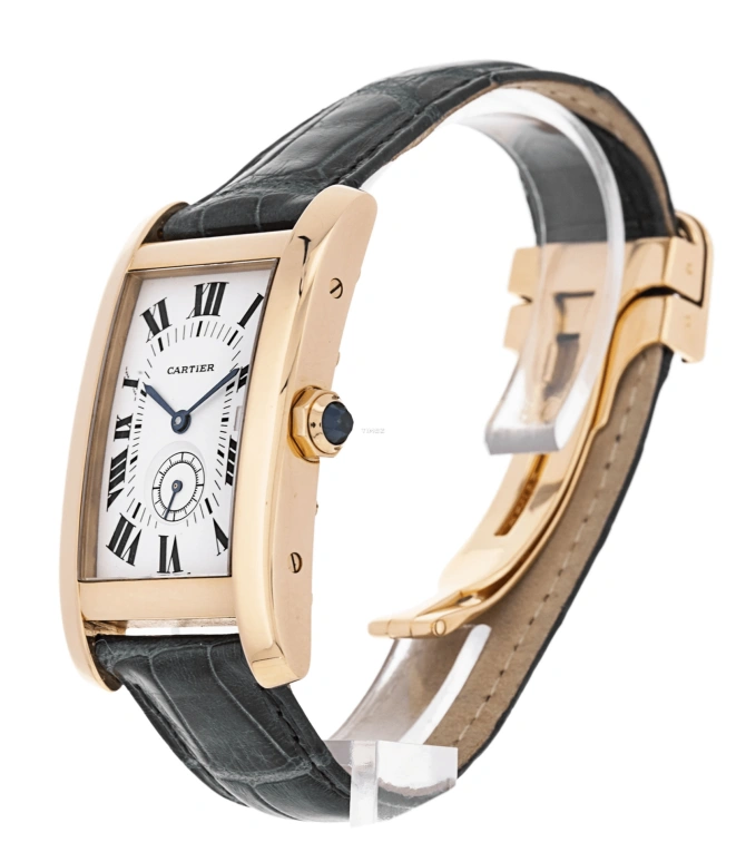 Cartier,Tank 23x41mm,23x41mm,Yellow Gold,Silver,Quartz,Day,Sapphire,Crystal Glass,W2600351
