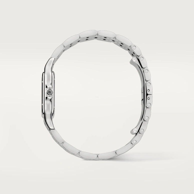 Cartier,Panthère de Cartier 27x37mm,27x37mm,Stainless Steel,White,Quartz,Sapphire,Crystal Glass,Square,WSPN0007