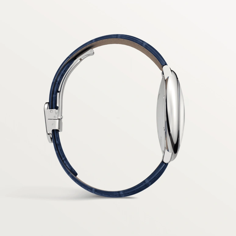Cartier,Ballon Bleu de Cartier 42mm,42mm,Stainless Steel,Blue,Automatic,Day,42hours,WSBB0027