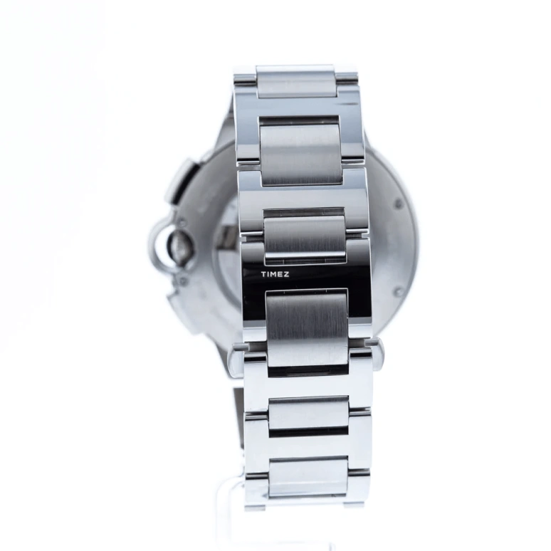 Cartier,Ballon Bleu de Cartier 44mm,44mm,Stainless Steel,Black,Automatic,Chronograph,Day,W6920025
