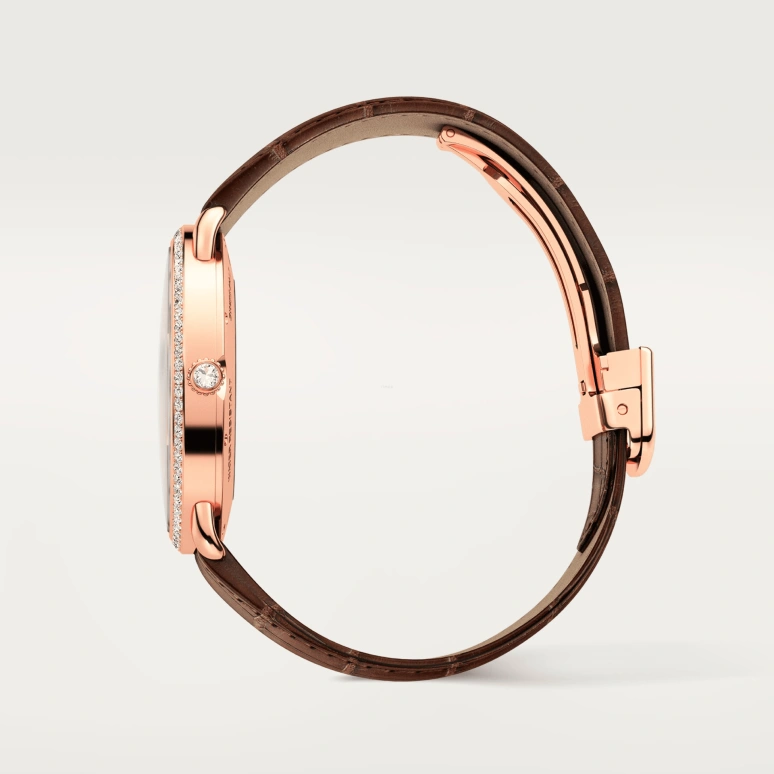 Cartier,Ronde de Cartier 40mm,40mm,Rose Gold,Silver,Automatic,Day,48hours,WR007017