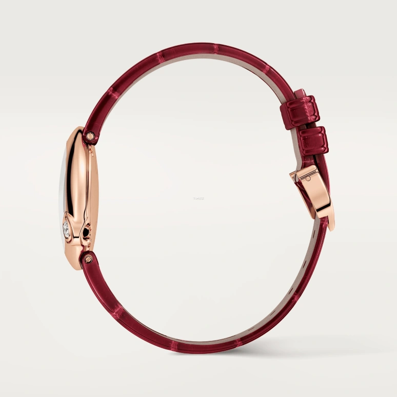 Cartier,Ballon Bleu de Cartier 30mm,30mm,Rose Gold,White,Quartz,Sapphire,Crystal Glass,Round,WGBL0010