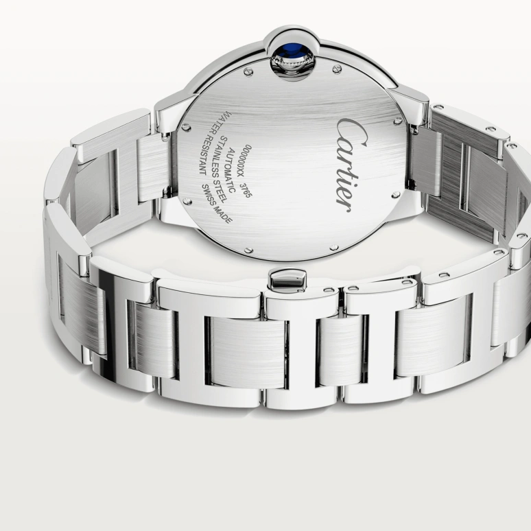 Cartier,Ballon Bleu de Cartier 42mm,42mm,Stainless Steel,Silver,Automatic,Day,42hours,WSBB0049