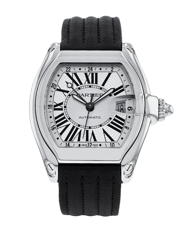 Cartier,Drive de Cartier 47x42.80mm,47x42.80mm,Stainless Steel,Silver,Automatic,Day,Dule Time,W62032X6