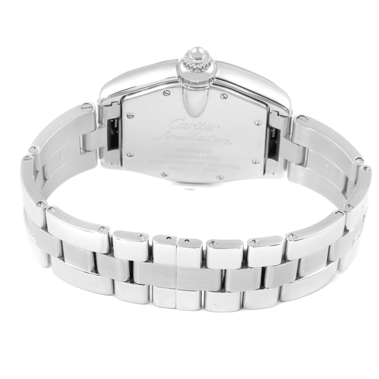 Cartier,Drive de Cartier 38x43mm,38x43mm,Stainless Steel,Black,Automatic,Day,Sapphire,Crystal Glass,W62004V3