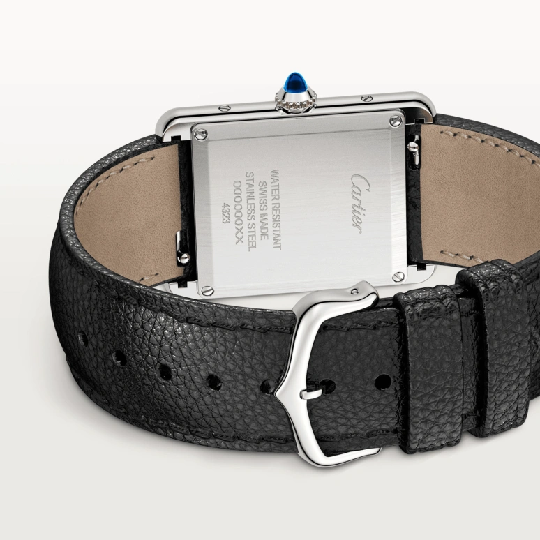 Cartier,Tank 33.70x25.50mm,33.70x25.50mm,Stainless Steel,Silver,Quartz,Sapphire,Crystal Glass,Square,WSTA0041