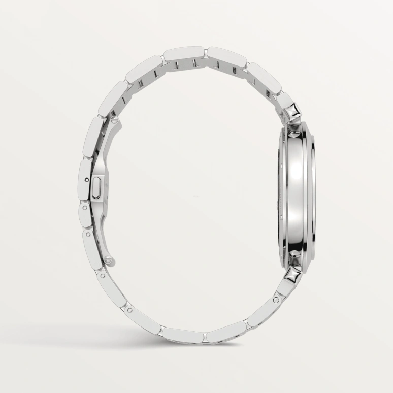 Cartier,Pasha de Cartier 41mm,41mm,Stainless Steel,Silver,Automatic,Day,42hours,WSPA0009