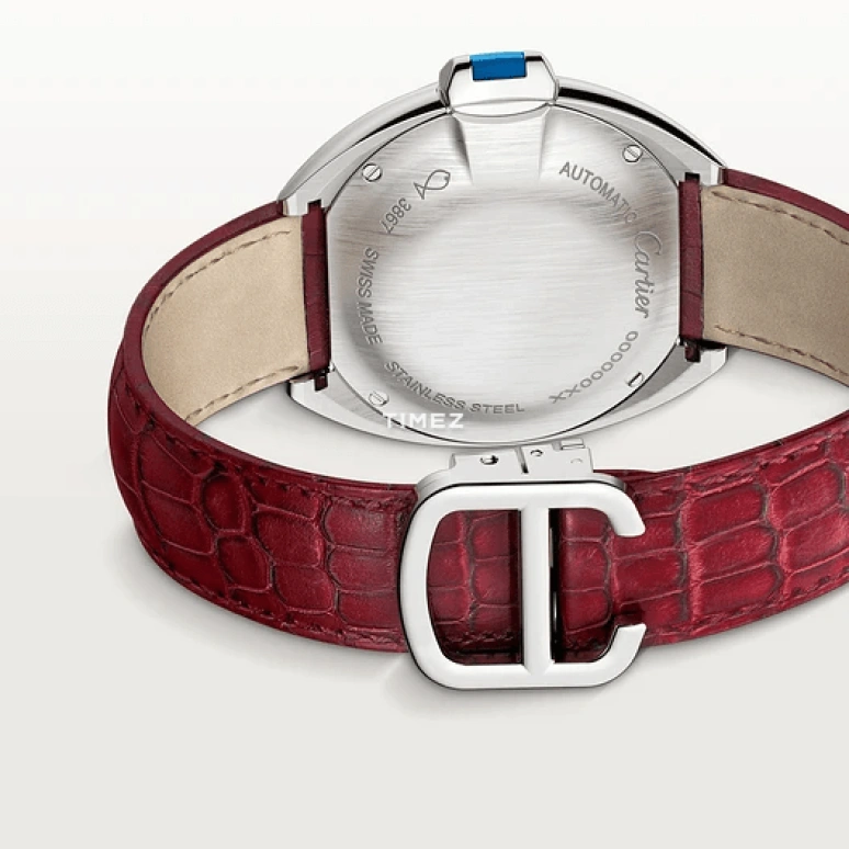 Cartier,Clé de Cartier 31mm,31mm,Stainless Steel,Silver,Automatic,Day,42hours,WSCL0016