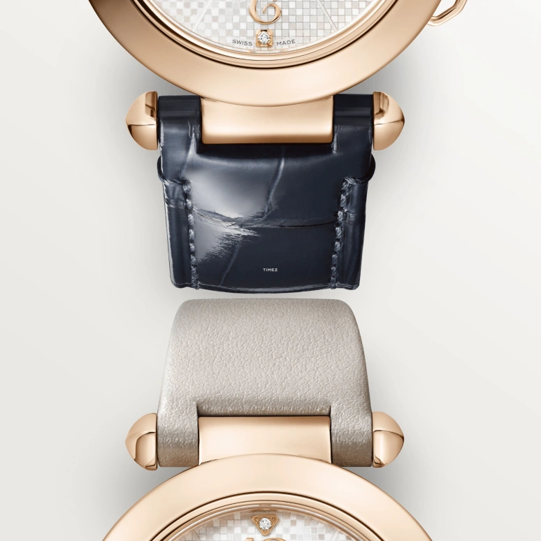 Cartier,Pasha de Cartier 35mm,35mm,Rose Gold,Silver,Automatic,42hours,In-house Caliber,WGPA0027
