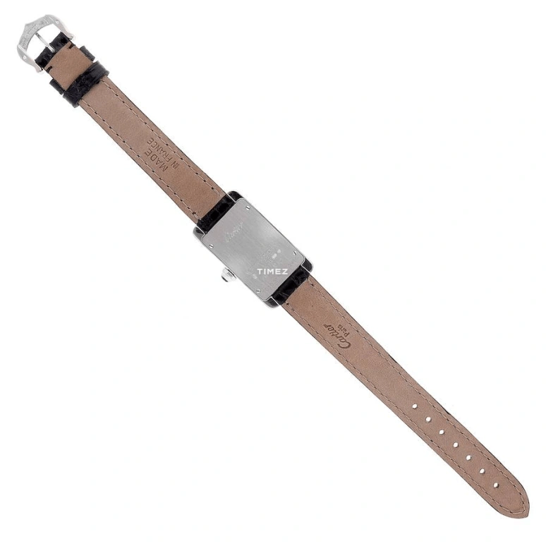 Cartier,Tank 35.80mm,35.80mm,White Gold,Silver,Quartz,In-house Caliber,Hardlex,W2601956