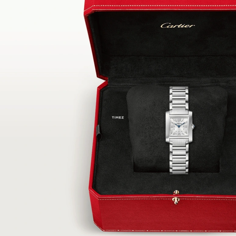 Cartier,Tank 25.70x21.20mm,25.70x21.20mm,Stainless Steel,Silver,Quartz,Sapphire,Crystal Glass,Square,WSTA0065